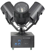 Projecteur de recherche aérien multi-têtes HID Xénon 1000W-5000W, angle de faisceau 15°, indice de protection IP55, lumière du jour 6000K, CRI90, 200000 Lumens, projecteur SkyTracker