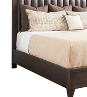 Lit de rangement à vérins à gaz en bois massif, sommier à lattes silencieux, taille Queen, pour chambre moderne et luxueuse – Vente directe usine