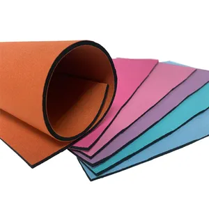 Custom Any Pattern Perforated Embossed UBL Loop Fabric Colors Sublimation Printed Neoprene Fabric