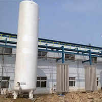 Réservoir de stockage d'hydrogène liquide cryogénique, d'oxygène/argon/azote, réservoir sous pression, longue durée de vie, usage industriel