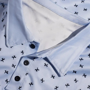 Polo de Golf para Hombre, Transpirable, de Secado Rápido, 100% Poliéster, Último Diseño, Casual, Venta al Por Mayor, Hecho a Medida - Product Image 3