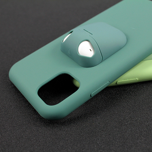 <span class=keywords><strong>Silicone</strong></span> Con Auricolare Senza Fili Set di Protezione Per il Caso di <span class=keywords><strong>iPhone</strong></span> <span class=keywords><strong>11</strong></span> <span class=keywords><strong>11</strong></span> <span class=keywords><strong>PRO</strong></span> <span class=keywords><strong>11</strong></span> <span class=keywords><strong>PRO</strong></span> <span class=keywords><strong>MAX</strong></span> <span class=keywords><strong>Silicone</strong></span> <span class=keywords><strong>Cover</strong></span> Del Telefono Caso - Product Image 4