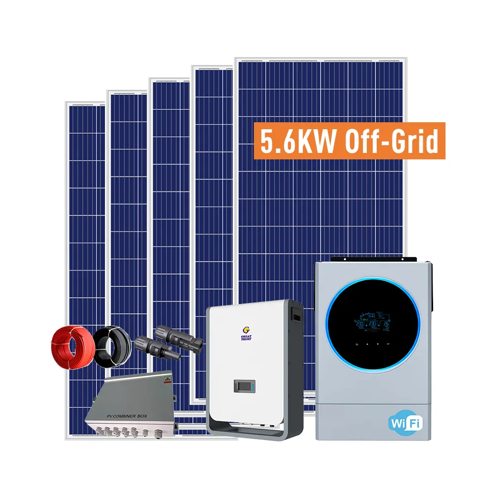 Factory direct solar-power-system off-grid panel portable power lemi solar home system all in one solarpower