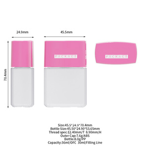 Vente en gros de flacons cosmétiques de luxe de 30 ml et 50 ml, carrés, vides, pour crème solaire, crème <span class=keywords><strong>BB</strong></span>, crème CC, lotion - Product Image 5