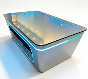 Mesa de Centro LED con Espejo Infinito Futurista de Acero Inoxidable para Discotecas, KTV, Salas VIP y <span class=keywords><strong>Bares</strong></span> - Product Image 4