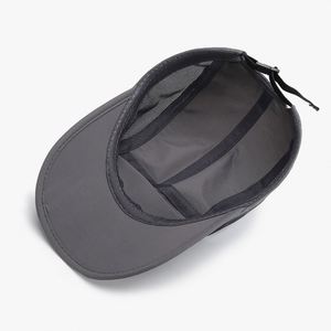 Gorra de béisbol plegable de poliéster 100% de secado rápido para verano, protección solar, para mujer, sombrero de malla liso para hombre, venta al por mayor - Product Image 3
