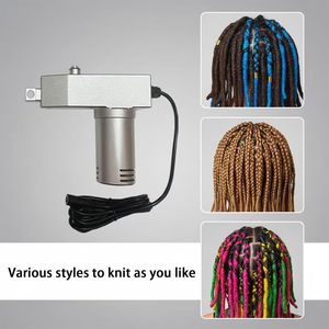 Machine à crocheter les dreadlocks automatique en acier inoxydable améliorée pour la fabrication rapide <span class=keywords><strong>de</strong></span> locs, idéale pour les salons, la maison et les extensions capillaires DIY - Product Image 4