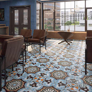 Mosaico de Porcelana Dorado Estilo Francés de 600x600mm, Antideslizante, para Pared y Suelo, para Cocina y Baño, con 5 Años de Garantía - Product Image 5