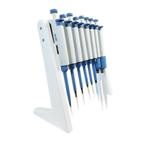 Micropipette de laboratoire numérique monocanal en ABS pour transfert de liquide, 0,1-5000 µl, pour usage médical et manuel