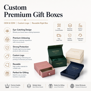 Caja <span class=keywords><strong>de</strong></span> Regalo Rígida para Velas con Impresión Personalizada, Caja <span class=keywords><strong>de</strong></span> Empaque Premium para Velas Aromáticas con Inserto <span class=keywords><strong>de</strong></span> Espuma para Decoración del Hogar - Product Image 4