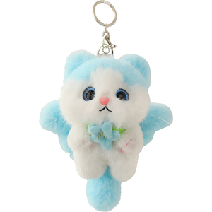 Llavero de Peluche de Gato Pequeño con Corbata de Moño, Animal de Peluche, Colgante para Bolsa, Decoración del Hogar, Juguete de Gato Pequeño y Suave - Product Image 1
