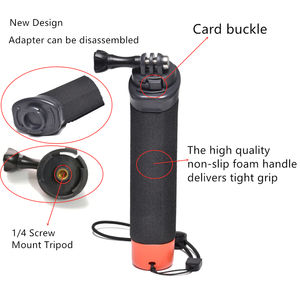 <span class=keywords><strong>Palo</strong></span> Flotante para Cámara de Acción, Agarre Antideslizante, <span class=keywords><strong>Palo</strong></span> Flotante Desmontable para <span class=keywords><strong>GoPro</strong></span>/DJI Osmo/Insta360, Accesorio para Deportes Acuáticos - Product Image 5