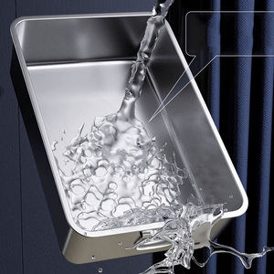 Vente en gros en acier inoxydable grand <span class=keywords><strong>bac</strong></span> <span class=keywords><strong>à</strong></span> litière pour chat Kitty chat boîte de toilette <span class=keywords><strong>bac</strong></span> <span class=keywords><strong>à</strong></span> <span class=keywords><strong>sable</strong></span> produits propres pour chats - Product Image 5