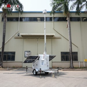 Cámara PTZ con Mástil Eléctrico Solar BIGLUX <span class=keywords><strong>HiSTAR</strong></span> de 9m, 3 Paneles Solares de 450W, IP65 Impermeable, Batería de Gel de 14400Wh para Monitoreo - Product Image 4