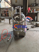 Machine automatique de revêtement de gomme à bulles de bonbons gommeux de sucre de nouvelle couleur Machine de revêtement de BYC-300 avec pulvérisateur de liquide