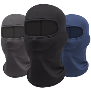 Masque de ski intégral personnalisé pour homme et femme, balaclava respirant et imperméable en soie polyester pour le cyclisme et les sports, faible MOQ - Product Image 4