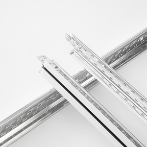 Precio de fábrica Tablero de yeso de acero galvanizado Rejilla de techo T-Bar Techo T Rejilla - Product Image 5