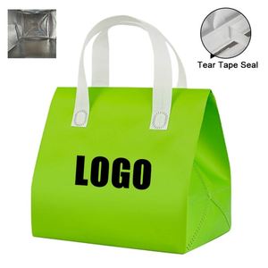 Sac isotherme personnalisé pour la livraison de gâteaux, pizzas et aliments, sac isotherme en aluminium non tissé, sac isotherme pour emporter - Product Image 1