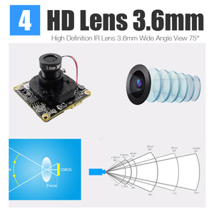 Caméra de sécurité CCTV IP PoE dôme extérieur/intérieur 4MP 5MP 8MP 4K HD étanche anti-vandalisme vision nocturne - Product Image 6