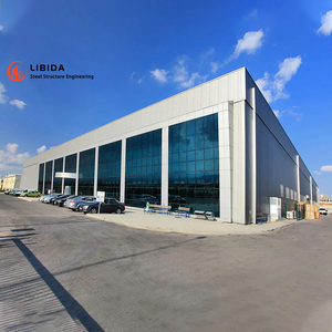 Giá rẻ đúc sẵn Kết Cấu Thép kho xây dựng loại ánh sáng ASTM tiêu chuẩn prefab xây dựng xây dựng thiết kế để bán - Product Image 6