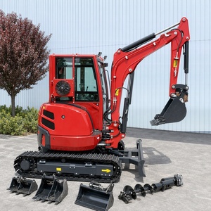 Envío Gratis, Mini Excavadora con Motor CE EURO 5 EPA, Excavadora de 1, 2 y 3.5 Toneladas, Precios de Mini Excavadoras de Buena Calidad, Hidráulica - Product Image 3