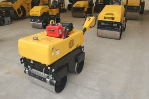 Rodillo Vibratorio de Doble Tambor Portátil WD005 de Alta Demanda, Enfriado por Aire, con Motor y Patas de Oveja, el Más Vendido - Product Image 2