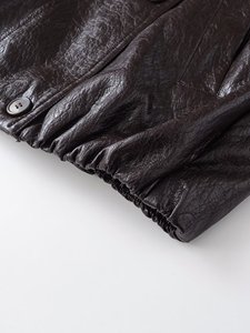 TAOP&ZA Nuova Giacca da Donna alla Moda e Versatile con Colletto Alto, <span class=keywords><strong>Doppiopetto</strong></span>, Stile Motociclista, Maniche Lunghe 0435 - Product Image 6