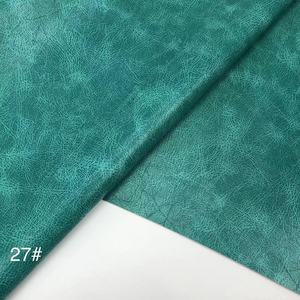 Tissu en cuir synthétique PVC bicolore pour sacs Eco High Glossy concave-convexe 3D Snake Design Embossed Animal pattern Skin bicolore couleur PVC - Product Image 6