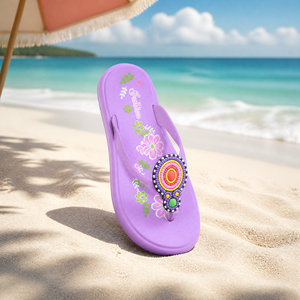Tongs EVA pour femmes, sandales de plage d'été antidérapantes, pantoufles confortables pour femmes - Product Image 2