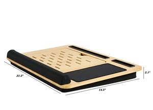 Bureau d'<span class=keywords><strong>ordinateur</strong></span> <span class=keywords><strong>Portable</strong></span> en bambou Angle réglable canapé-<span class=keywords><strong>lit</strong></span> bureau avec <span class=keywords><strong>coussin</strong></span> et tapis de poignet doux <span class=keywords><strong>support</strong></span> d'<span class=keywords><strong>ordinateur</strong></span> <span class=keywords><strong>Portable</strong></span> avec tapis de souris et poignée - Product Image 5