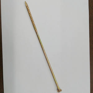 Vis autotaraudeuses à tête Torx en acier zingué jaune sur mesure, filetage partiel, pour le bois, longueur 220 mm - Product Image 2