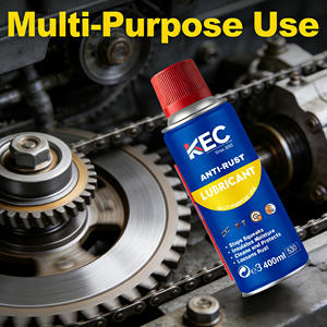 <span class=keywords><strong>Lubricante</strong></span> en Aerosol KEC Long NSS de Alto Rendimiento Antioxidante para Lubricación de Piezas Móviles con Alta Carga de Frustración 400ML/1L - Product Image 1