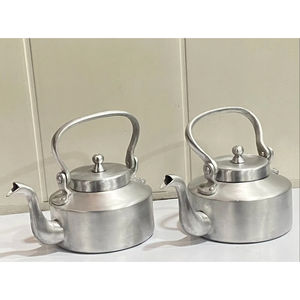 ซื้อชุดกาต้มน้ำ 2 ใบ พร้อมด้ามจับโลหะ ทนทาน สไตล์อาหรับ สำหรับชงชาและกาแฟ - Product Image 3