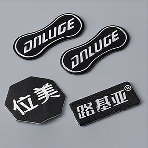 Xinhe Custom Metal Nameplate Aluminum Stainless Steel Corrosion Resistant Printed Label High Gloss Stamping Decorative Plate - Product Image 1