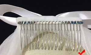 En gros Super fée Ruban Arc <span class=keywords><strong>Voile</strong></span> <span class=keywords><strong>De</strong></span> <span class=keywords><strong>Mariée</strong></span> Épingles À Cheveux <span class=keywords><strong>De</strong></span> Mariage Peignes Latéraux Diadèmes <span class=keywords><strong>De</strong></span> <span class=keywords><strong>Mariée</strong></span> pour Les Femmes - Product Image 6