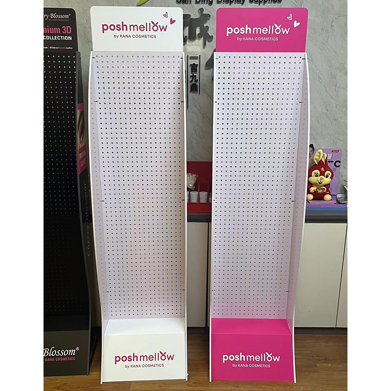 Apache for PVC Foam Pegboard Display Stand for Supermarket Advertising Nail Polish Racks Customized Color Logo for Design — view 5