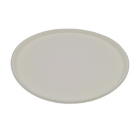 Assiette à pizza en bagasse gratuite Pfas 32cm assiettes à pizza en papier jetables compostables assiette en papier grande pizza