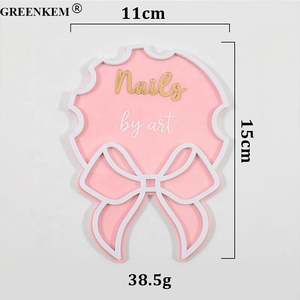 Nouveau Rose Arc Nail Photographie Props Blanc Coeur Nail Shooting Props Atmosphère Fond Décoration Nail Posing Props - Product Image 5