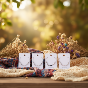 Ensemble de bracelets perlés Angelina, 12 pièces, bijoux en cristal multicolore pour femmes, cadeau de style bohème - Product Image 2