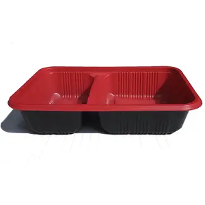 Cheap and Cheap Environmental Friendly TWO Compatment Lunch Box From CHINA