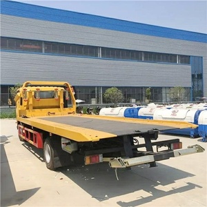 Japan ISUZU 700P One Tow Two Flat Wrecker Factory Price Accident Rescue 3ton 4ton Winch <b>Flatbed</b> Wrecker <b>Truck</b> - Product Image 4