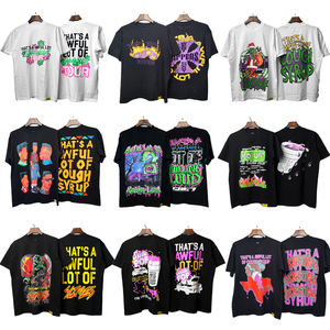 Hot Sale New Arrival Top Quality THAT'S a AWFUL LOT of COUGH SYRUP Shirts Designer Scannable Print Short Sleeved Shirts for Men - Product Image 1