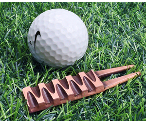 Extrémité scintillante gratuite 4n1 Designer puces forgées paquet de doigts accessoires d'emballage de mauvaises herbes pistolet à étiquettes en alliage 30mm marqueur de balle de Golf blanc - Product Image 3