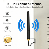Antenne extérieure 5G 4G LTE pour compteur d'eau intelligent, connecteur fileté, étanche IP67, omnidirectionnelle à gain élevé pour armoire industrielle, personnalisable OEM