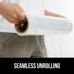 סרט מתיחה שקוף מסוג LLDPE לאריזת משטחים במחיר מפעל, לגלילי אריזה תעשייתיים ולוגיסטיים - Product Image 3