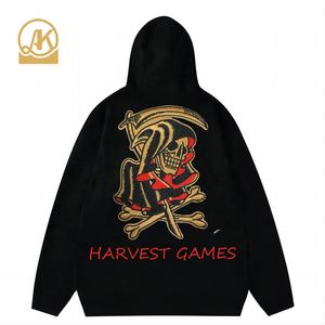 Produttori di abiti OEM da uomo in cotone francese Tetty felpe 100% cotone felpa con cappuccio - Product Image 4