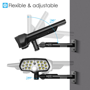 LED Không Thấm Nước Tường Năng Lượng Mặt Trời Đèn Tường Năng Lượng Mặt Trời Đèn Cho Vườn 5W Năng Lượng Mặt Trời Led Tường Ngoài Trời Ánh Sáng - Product Image 5