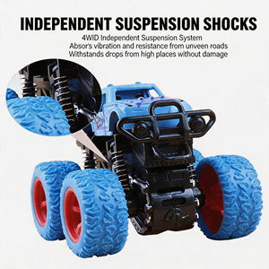 Nouvelle Voiture Jouet Monster Truck en Plastique 2025 pour Enfants, à Friction et à Inertie, Éducative, pour 5-7 Ans, Meilleure Vente - Product Image 1