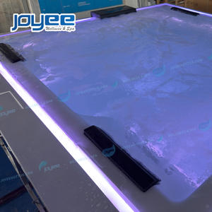 JOYEE Jacuzzi rectangulaire pour 4 personnes en matériau FRP avec gelcoat, pour extérieur, jacuzzi européen, massage pour hôtels, jardin - Product Image 2