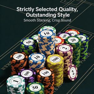 Juego <span class=keywords><strong>de</strong></span> <span class=keywords><strong>Fichas</strong></span> <span class=keywords><strong>de</strong></span> Póker <span class=keywords><strong>de</strong></span> Casino, 1000 Piezas con Estuche <span class=keywords><strong>de</strong></span> Aluminio, Cartas <span class=keywords><strong>de</strong></span> Juego, Botones <span class=keywords><strong>de</strong></span> Reparto para Blackjack, Baccarat, Juegos <span class=keywords><strong>de</strong></span> Cartas, <span class=keywords><strong>Fichas</strong></span> <span class=keywords><strong>de</strong></span> Póker - Product Image 6